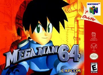 Mega Man 64 (USA) (Beta) box cover front